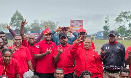 DPC PDI Perjuangan Pegunungan Bintang Bentuk Tim Futsal Banteng Papua, 30 Pemain Hasil Seleksi Banteng Cup I