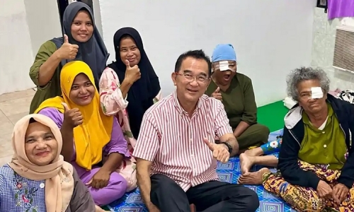 Rudi Center dan PDI Perjuangan Babel Gelar Skrining Katarak Gratis di Lima Wilayah