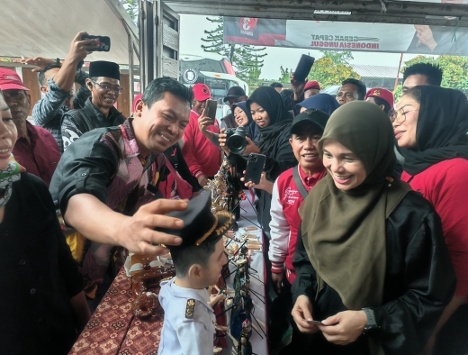 Dikunjungi Siti Atikoh Ganjar, Ini Harapan Pelaku UMKM di Kabupaten Bandung Barat