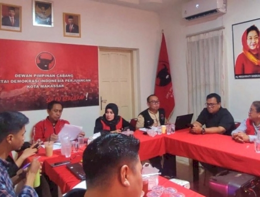 PDI Perjuangan Buka Pendaftaran Calon Wali Kota dan Wakil Wali Kota Makassar Mulai 17 April 2024
