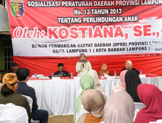 Kostiana Himbau Masyarakat Mampu Mengantisipasi Tindak Kekerasan Terhadap Anak Di Kota Bandar Lampung