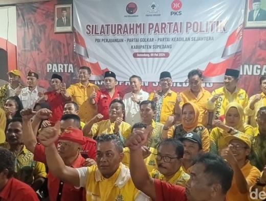 Pilkada Sumedang, PDI Perjuangan Bangun Koalisi dengan PKS dan Golkar  