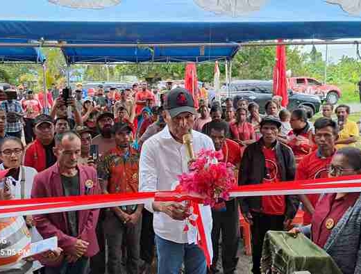 BTM Resmikan Posko Pemenangan di Kabupaten Jayapura