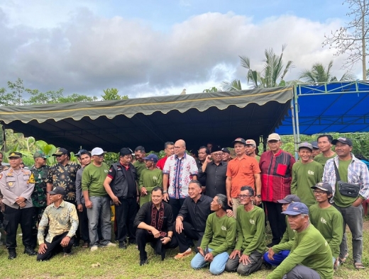 Romy Soekarno Sosialisasi 4 Pilar ke Petani: Ketahanan Pangan Tak Bisa Lepas dari Persatuan & Gotong Royong