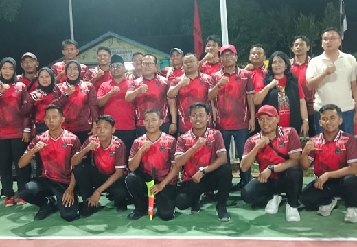 Sujiwo Minta Turnamen Bola Voli Banteng Cup Jadi Agenda Tahunan Tetap DPC PDI Perjuangan Kubu Raya