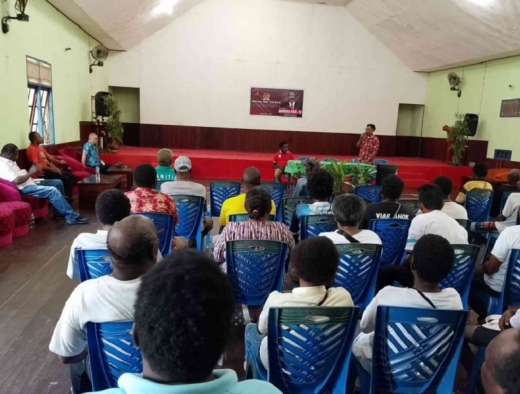 Edoardus Kaize Sosialisasi Empat Pilar Agar Nilai-Nilai Kebangsaan Semakin Mengakar di Papua Selatan