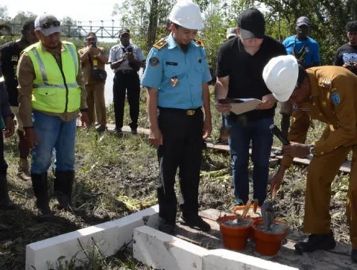 Pembangunan Kampung Nelayan Merah Putih Asmat Diluncurkan
