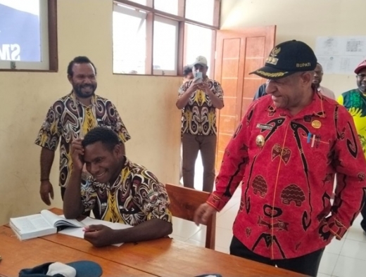 Pegunungan Bintang Canangkan SMPN 2 Okpol, Sekolah Inovasi Berbasis Budaya dan Lingkungan