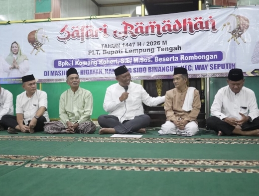 Safari Ramadan di Kampung Sido Binangun, Komang Koheri Jalin Komunikasi Baik dengan Masyarakat