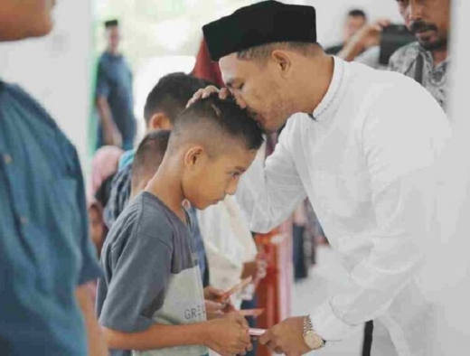 Jamaluddin Idham Gelar Bukber dan Santuni Ratusan Anak Yatim di Nagan Raya