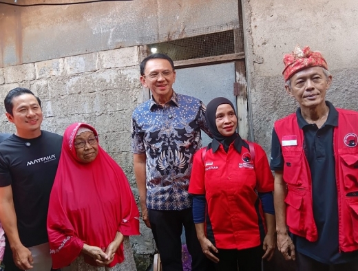 Pengurus Ranting PDI Perjuangan Cipete Utara Kebayoran Baru Apresiasi Kehadiran dan Bantuan Ahok