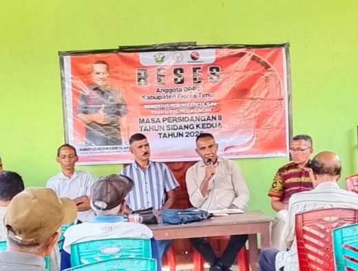 Sentuhan Simpatik di 5 Titik Reses: Robert Kreta Ajak Warga Kawal Pembangunan dengan Damai