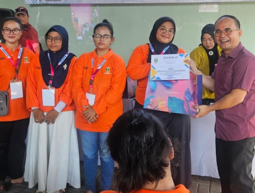 Bulan Bung Karno 2026, Yeremia Mendrofa Gelar Pelatihan Tata Rias untuk Pemuda Cipadu Kota Tangerang