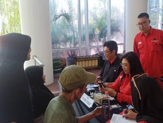 Peringati Bulan Bung Karno, Warga DIY Padati Layanan Kesehatan Gratis PDI Perjuangan