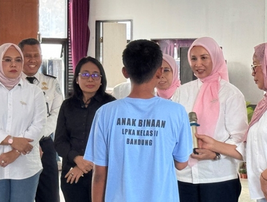 Peringati Hari Anak Nasional, Bintang Puspayoga: PDI Perjuangan Hadir Berbagi Kasih untuk Anak Binaan LPKA Bandung