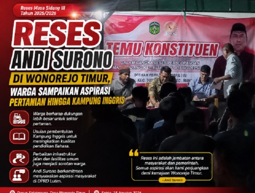 Fraksi PDI Perjuangan Luwu Timur Kawal Keluhan Honor Tenaga Pengajar dan Kelas Kampung Inggris