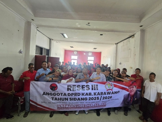 Reses III, Anggota DPRD Karawang Natala Sumedha Serap Aspirasi Masyarakat Karawang Barat
