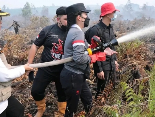 Karhutla Semakin Ganggu Warga, Tjhai Chui Mie Perkuat Penanganan di Singkawang