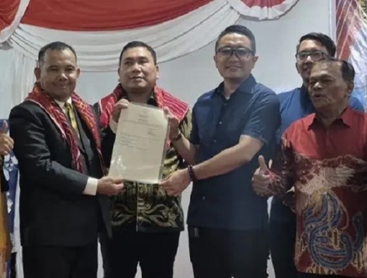 Bob Andika Kawal Sertifikasi Tanah GBKP Simpang Awas Binjai, Harap Tanah-Tanah Wakaf Juga