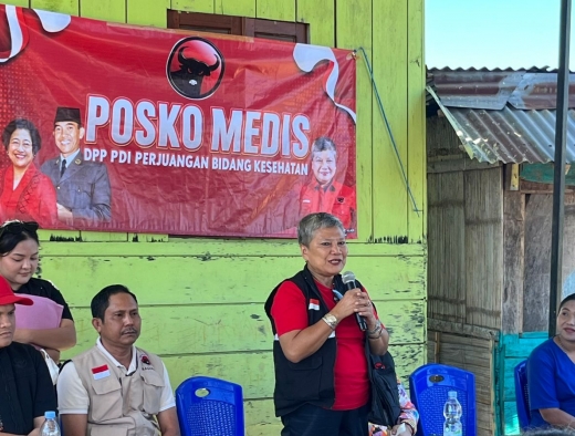 Pastikan Kader Dampingi Warga Flores, PDI Perjuangan Kirim Tim Kesehatan hingga Rumah Sakit Terapung