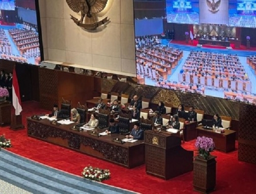 Puan Maharani Pimpin Rapat Paripurna Khusus dalam Rangka HUT ke-81 DPR RI