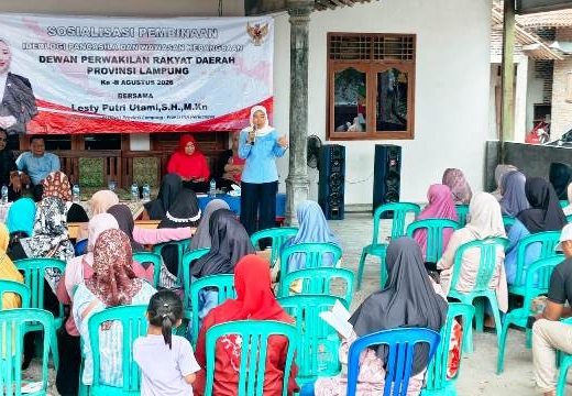 Dorong Swasembada Pangan, Lesty Putri Utami Kawal Program Irigasi Petani Marga Kaya