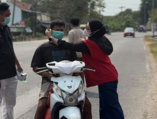 Terkena Imbas Hujan Abu Anak Krakatau, Warga Lampung Selatan Dapat Amunisi Kesehatan Gratis!