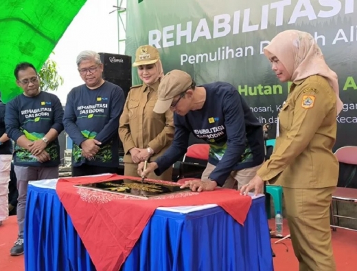 Kendal Rehabilitasi DAS Bodri dengan Menanam Sekitar 260 Ribu Pohon di Lahan Seluas 650 Ha 