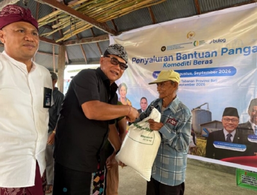 Bantuan Beras di Tabanan, I Nyoman Adi Wiryatama Pastikan Penyaluran Tepat Sasaran