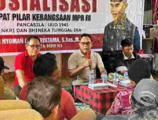 Adi Wiryatama Ajak Pemuda Jadikan Empat Pilar Kebangsaan Pedoman dalam Bertindak