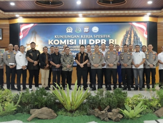 Dede Indra Permana Puji Sinergi Aparat Penegak Hukum di Daerah Istimewa Yogyakarta