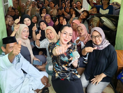 Nia Purnama Sari Rutin Turun Langsung Temui Warga, Serap Aspirasi Persoalan Kota Serang