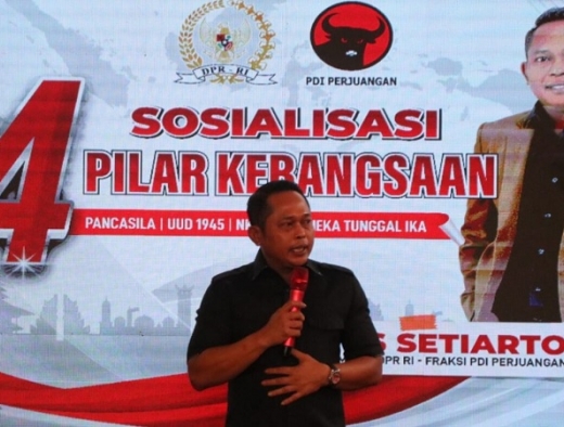 Yulius Setiarto Sosialisasi 4 Pilar, Kupas Tuntas Regulasi Baru Penggiat Agama