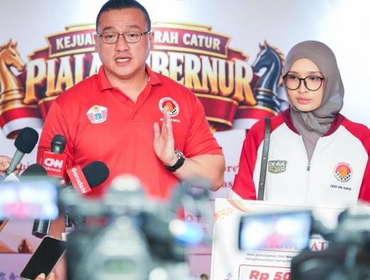 Percasi DKI Gelar Kejurda Piala Gubernur 2026, WGM Laysa Latifah Guyur Motivasi dan Bonus Rp50 Juta