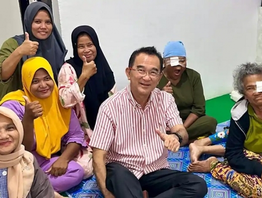Rudi Center dan PDI Perjuangan Babel Gelar Skrining Katarak Gratis di Lima Wilayah