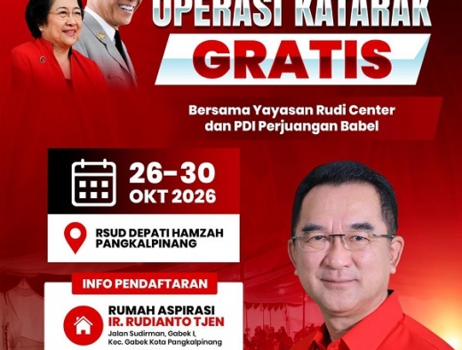 Program Katarak Gratis Rudi Center Dipastikan Tepat Sasaran