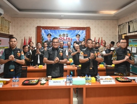 Bupati Nias Selatan Ikuti Deklarasi Sumut Tolak Narkoba Secara Daring