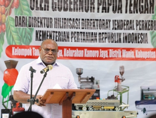 Gubernur Papua Tengah Ajak Petani Kopi Rancang Kemasan Menarik dari Setiap Kabupaten 