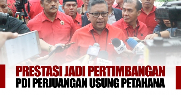 Prestasi Jadi Pertimbangan PDI Perjuangan Usung Petahana