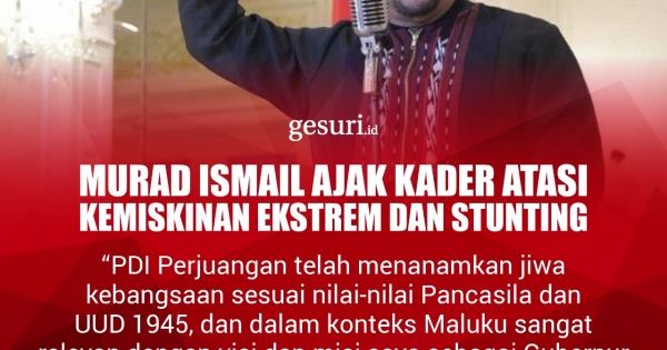 Murad Ajak Kader Atasi Kemiskinan Dan Stunting