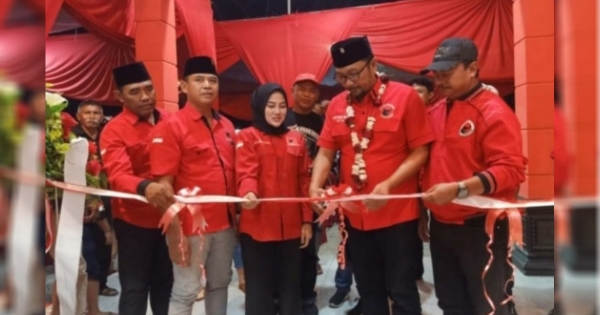 Hadapi Pemilu, Banteng Banyuwangi Dirikan Posko Pemenangan