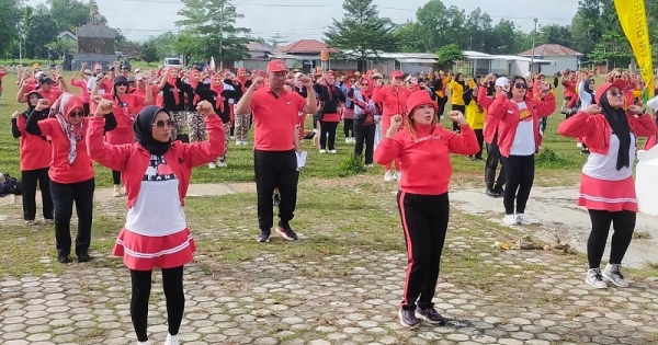 Ni Ketut Dewi Nadi Gelar Lomba Senam Kreasi Kdn