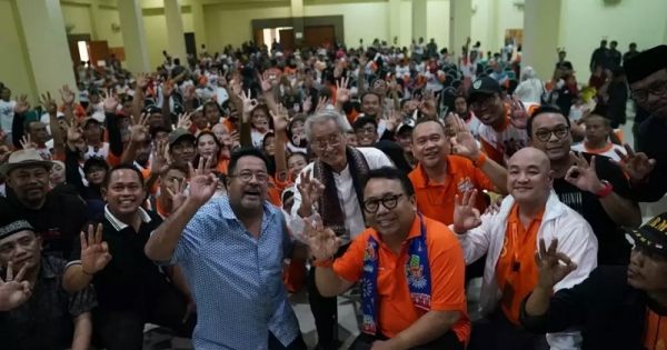 Rano Karno Terima Dukungan Komunitas Warung Tegal: Jakarta Milik Bersama