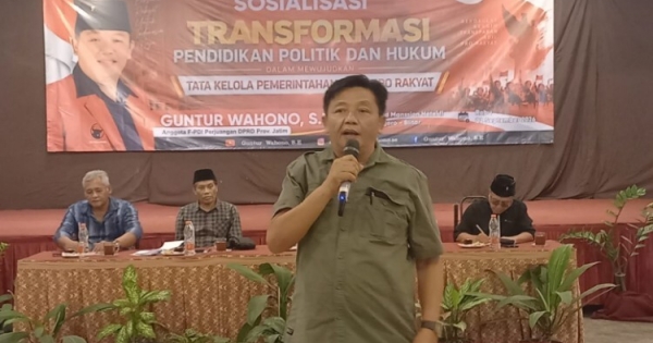 Guntur Wahono Tekankan Pentingnya Literasi Politik untuk Atasi Apatisme Generasi Muda
