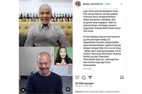 Ganjar Puji Anak ke-3 Dewi Yull dan Ray Sahetapy, Aktivis Tuna Rungu Jadi Dosen di AS