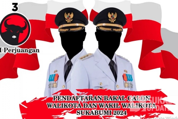 Terbuka untuk Umum, DPC PDI Perjuangan Buka Pendaftaran Bacalon Walikota Sukabumi