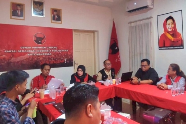 PDI Perjuangan Buka Pendaftaran Calon Wali Kota dan Wakil Wali Kota Makassar Mulai 17 April 2024