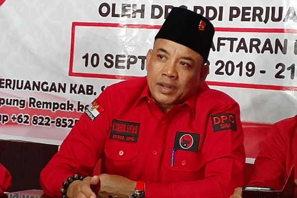 Banteng Kabupaten Siak Siapkan Mesin Partai Untuk Dukung Syahrul Pada Pilkada 2024
