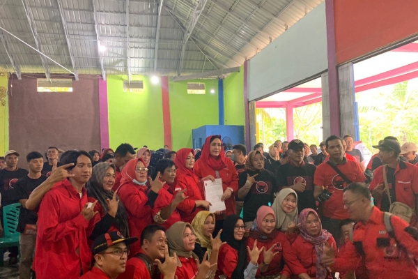 PDI Perjuangan Kaur Dukung Elva Hartati Maju di Pilkada Provinsi Bengkulu 