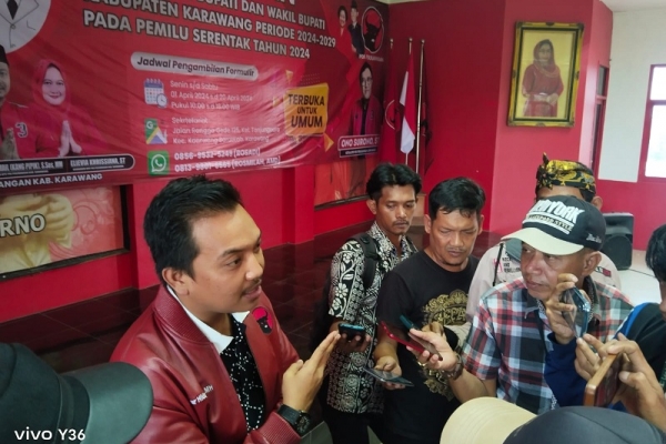 Penjaringan Internal Bakal Cabup/Cawabup DPC PDI Perjuangan Karawang, Nama Dr. Anwar Hidayat Mengemuka